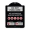 Signmission Do Not Park Here No Hazardous Waste Accepted Heavy-Gauge Aluminum Sign, 24" H, BS-1824-24147 A-DES-BS-1824-24147 - alternate 1